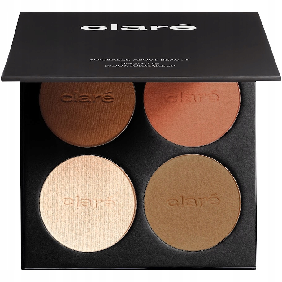 Claré Makeup Surgery Paleta na líčení Ginger 4 x 8 g