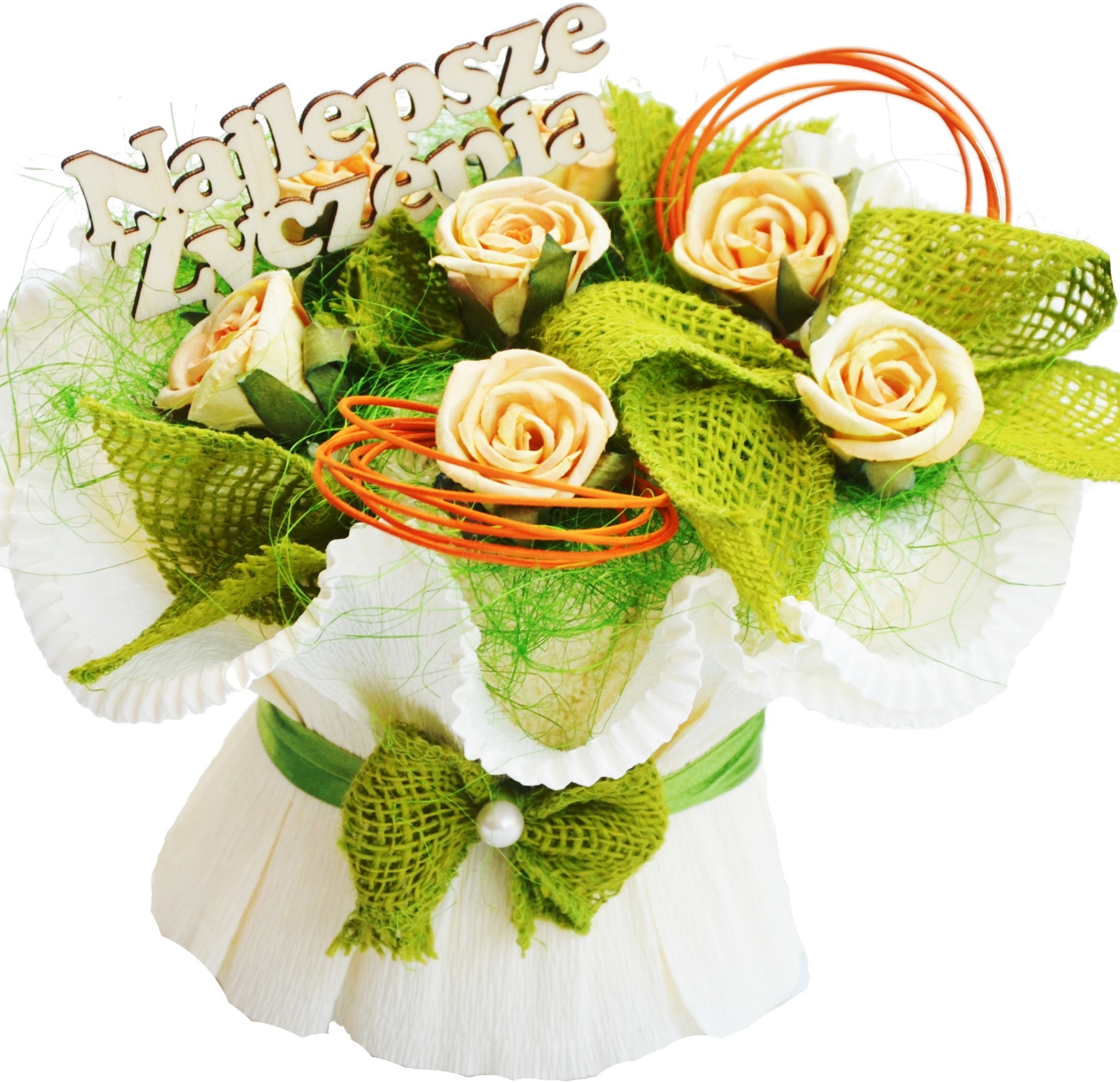 ORYGINALNY Prezent dla Babci Dziadka SUPER BUKIET