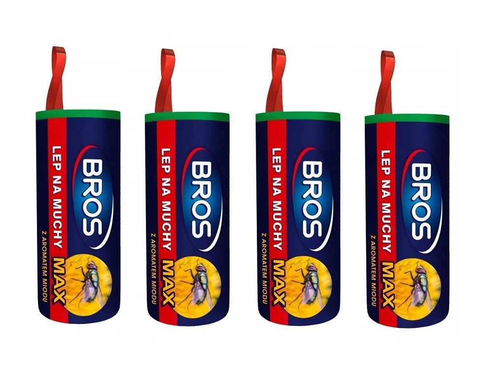 

4 x Lep Okrągły na Muchy Max z aromatem Miodu Bros