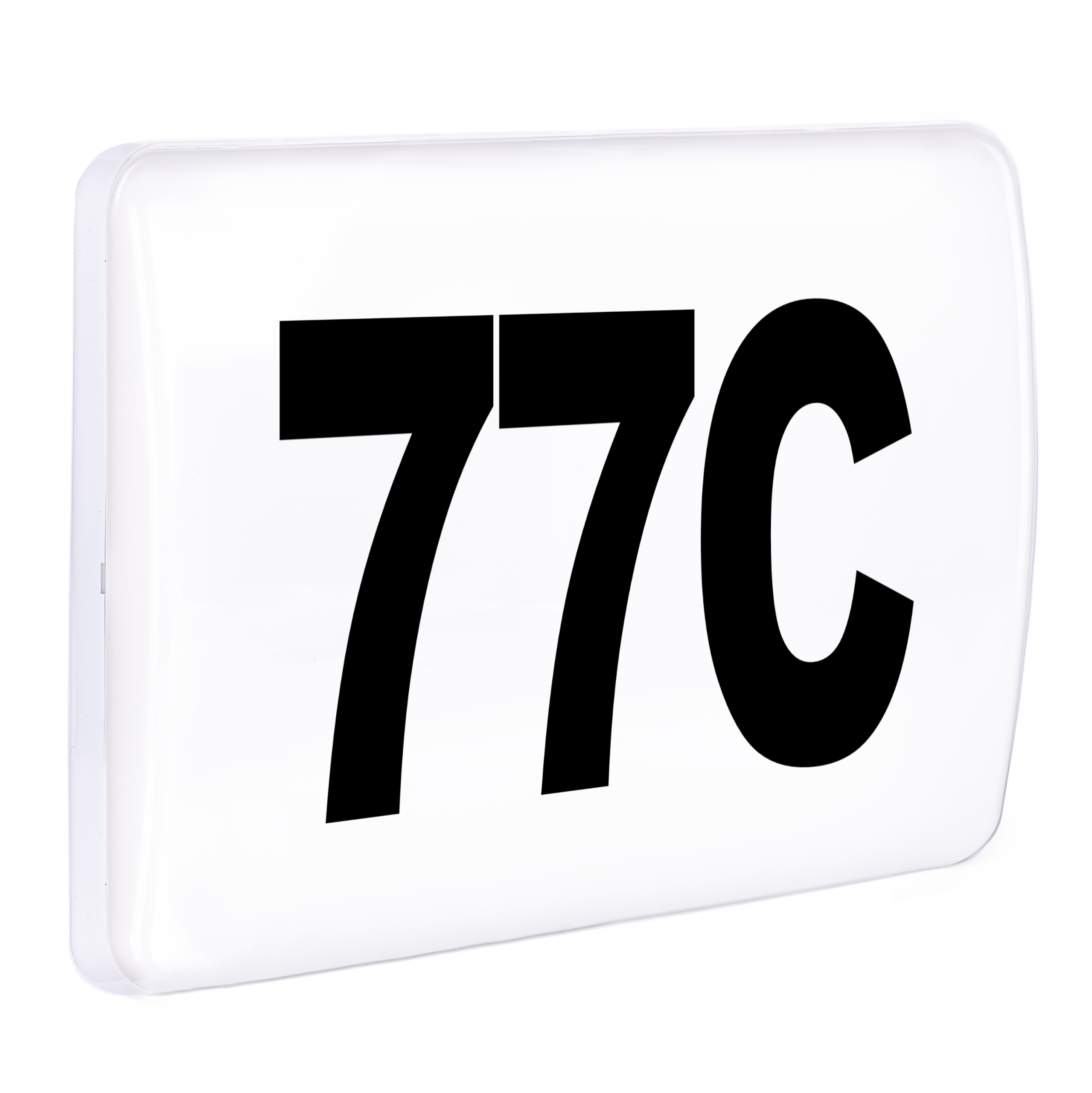 PODŚWIETLANY NUMER NA DOM LAMPA ZEWNĘTRZNA ELEWACYJNA LED KINKIET 230V 50Hz Kod producenta OR-OP-6117LPM4