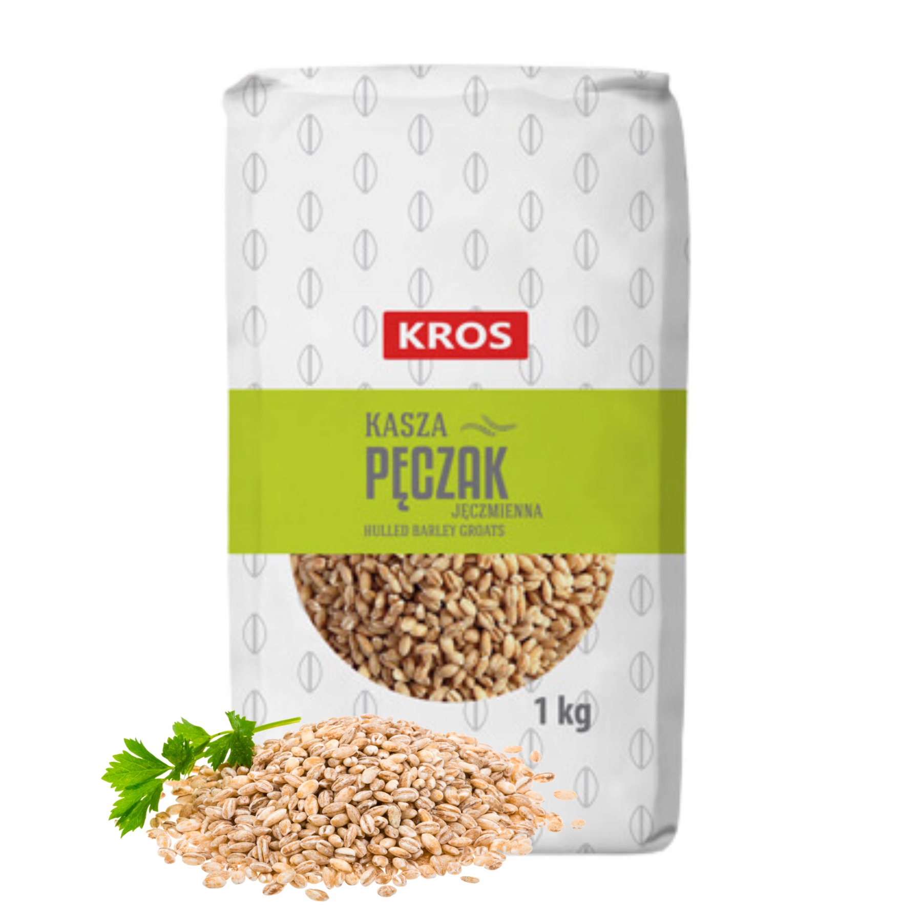 13X Ječmenná kaše Pupečník Kros 1kg Zdravá přírodní Vysoká kvalita Hořčík
