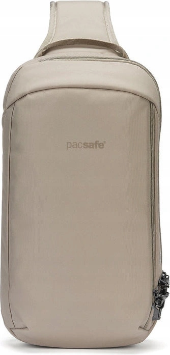 Batoh na jedno rameno proti krádeži Pacsafe V 10L Béžový