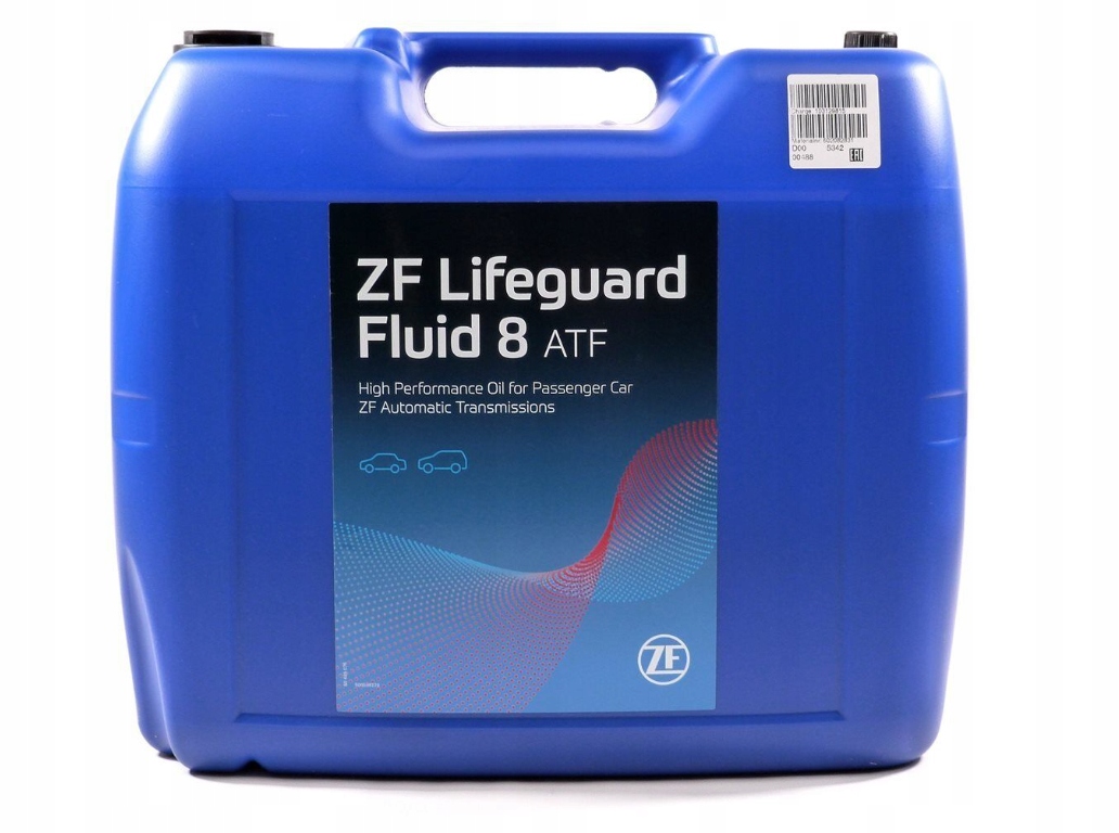 OLEJ PRZKLAD. ZF LIFEGUARDFLUID 8 (20L) Pojemność opakowania 20 l