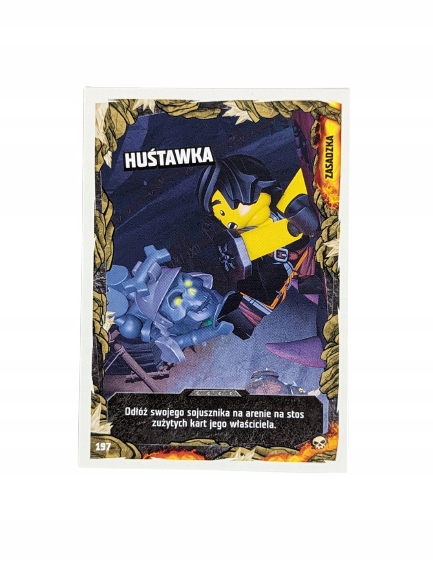 Karta Lego Ninjago Seria 6 Numer 197