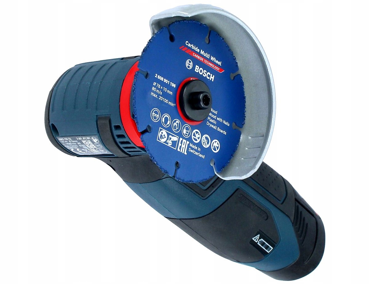 SZLIFIERKA KĄTOWA GWS 12V-76 BOSCH 2x2,0Ah Marka Bosch