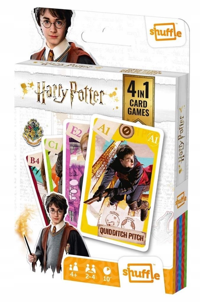 

Gra Karty Do Gry Harry Potter 4W1