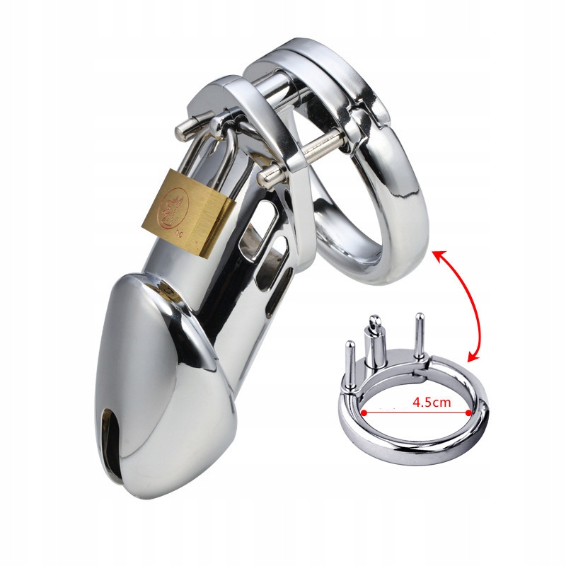 KLATKA NA PENISA - STALOWY PAS CNOTY 40/45/50MM Marka inna