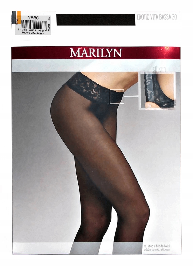 

Marilyn Erotic Rajstopy Vita Bassa 30 Den r.-5