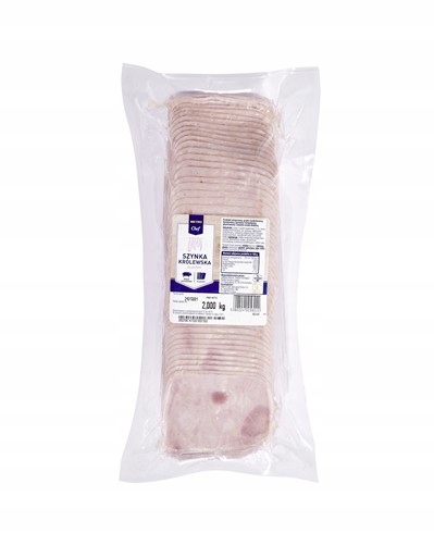 Metro Chef Královská šunka konzervovaná plátky 2 kg