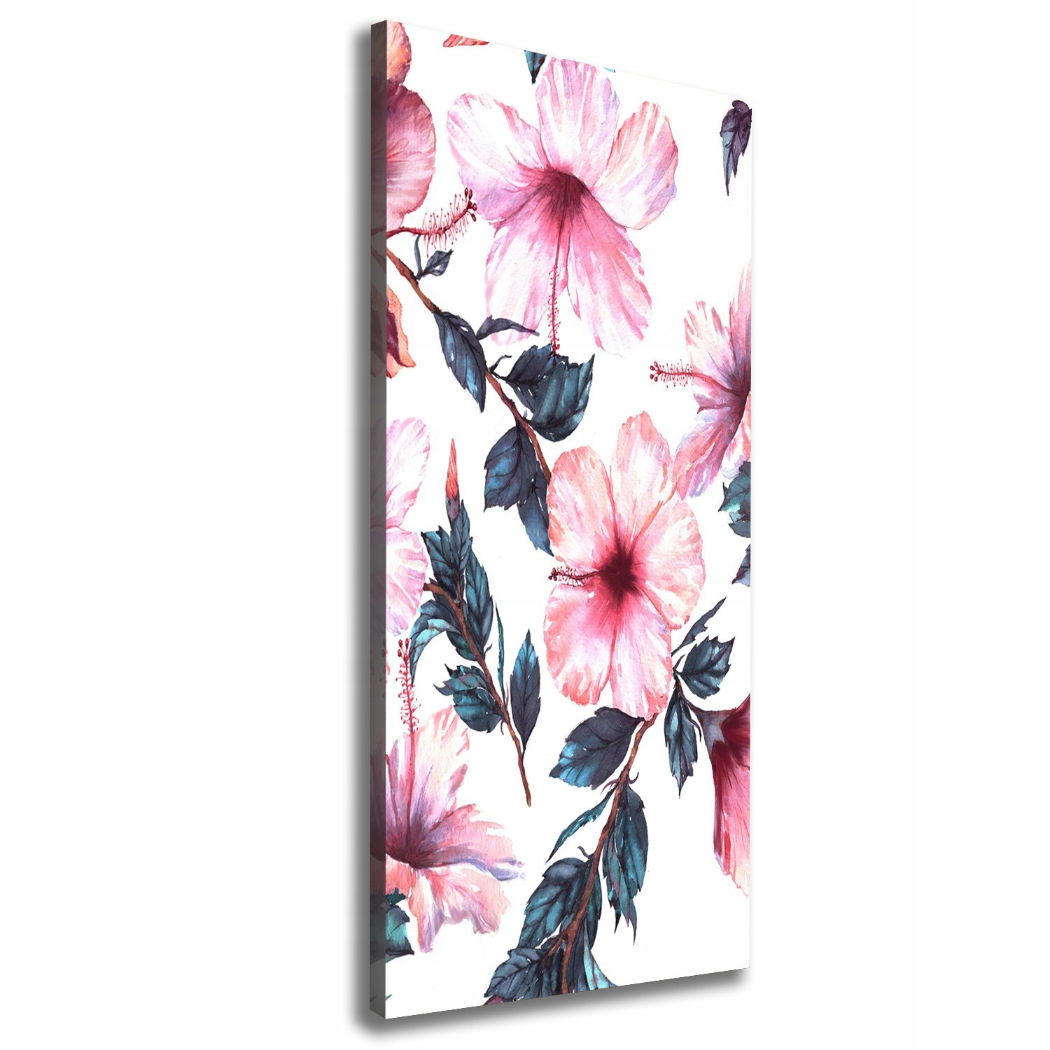 

Foto obraz na płótnie do salonu Hibiskus 50x125 cm