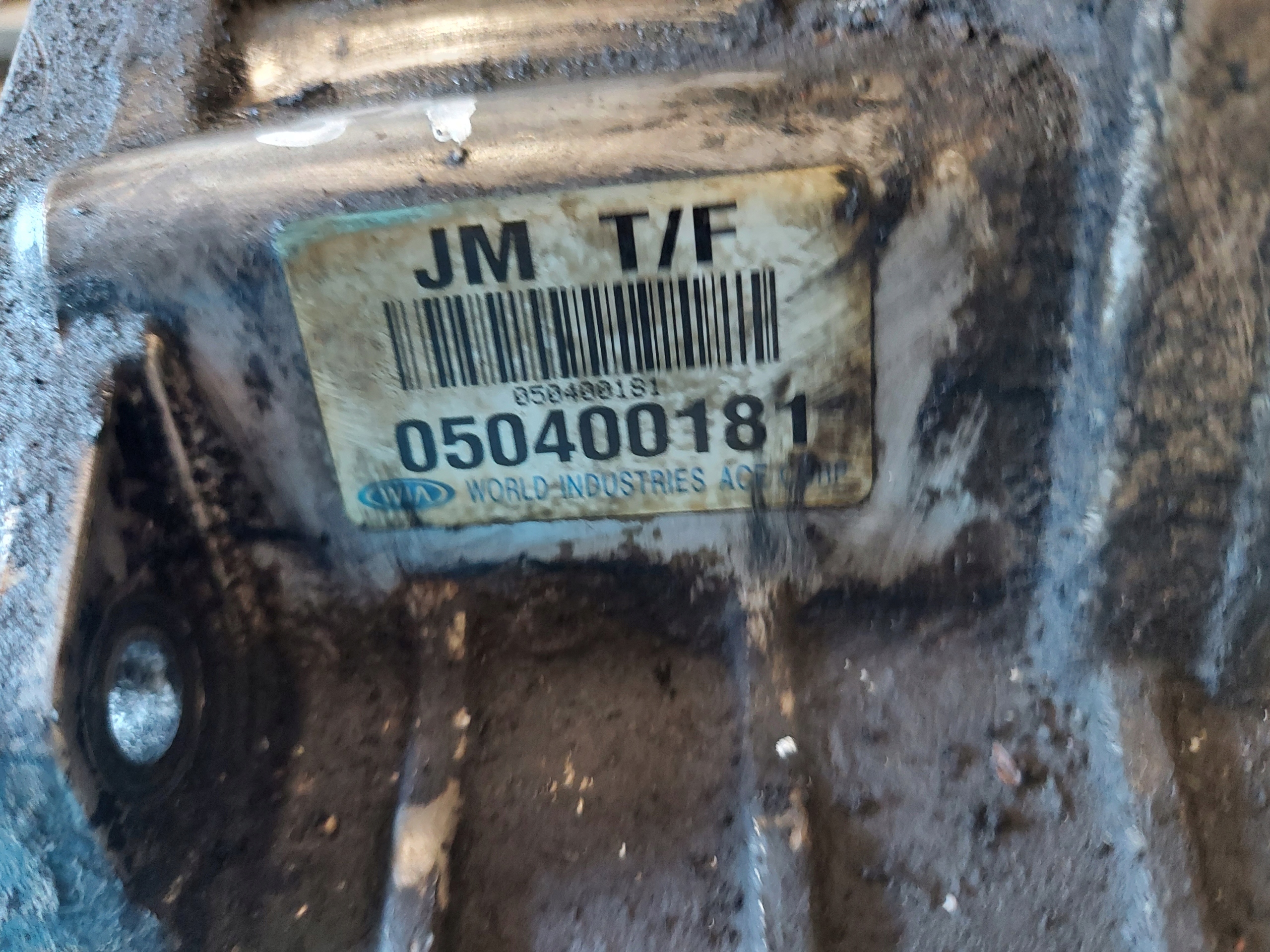 Différentiel Différentiel TUCSON 2004 2.0 CRDI 050400181 JM T/F