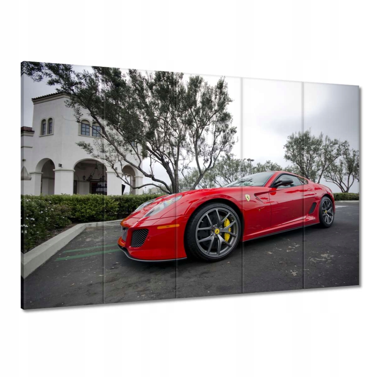 Obrazy 100x70 Červené auto Ferrari