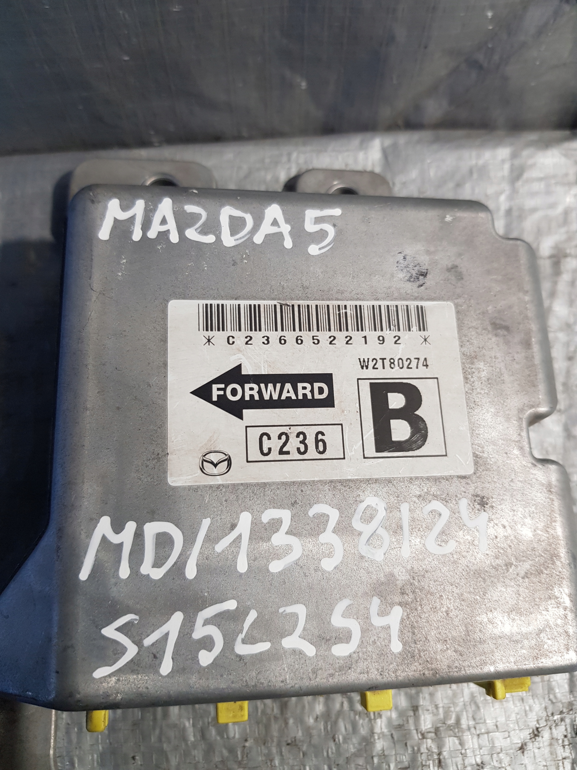 modul SENSOR AIRBAG MAZDA 5 W2T80274
