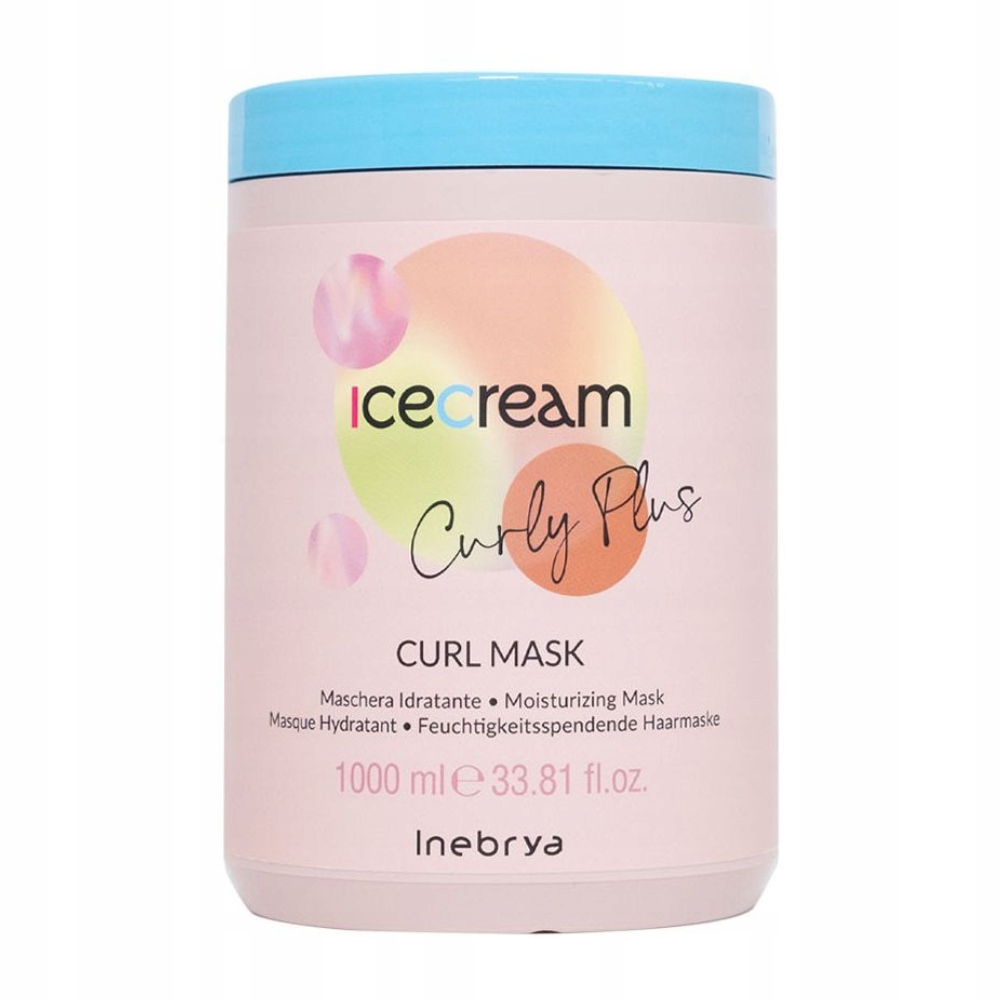 

Inebrya Curly Plus Maska Włosy Kręcone 1000ML