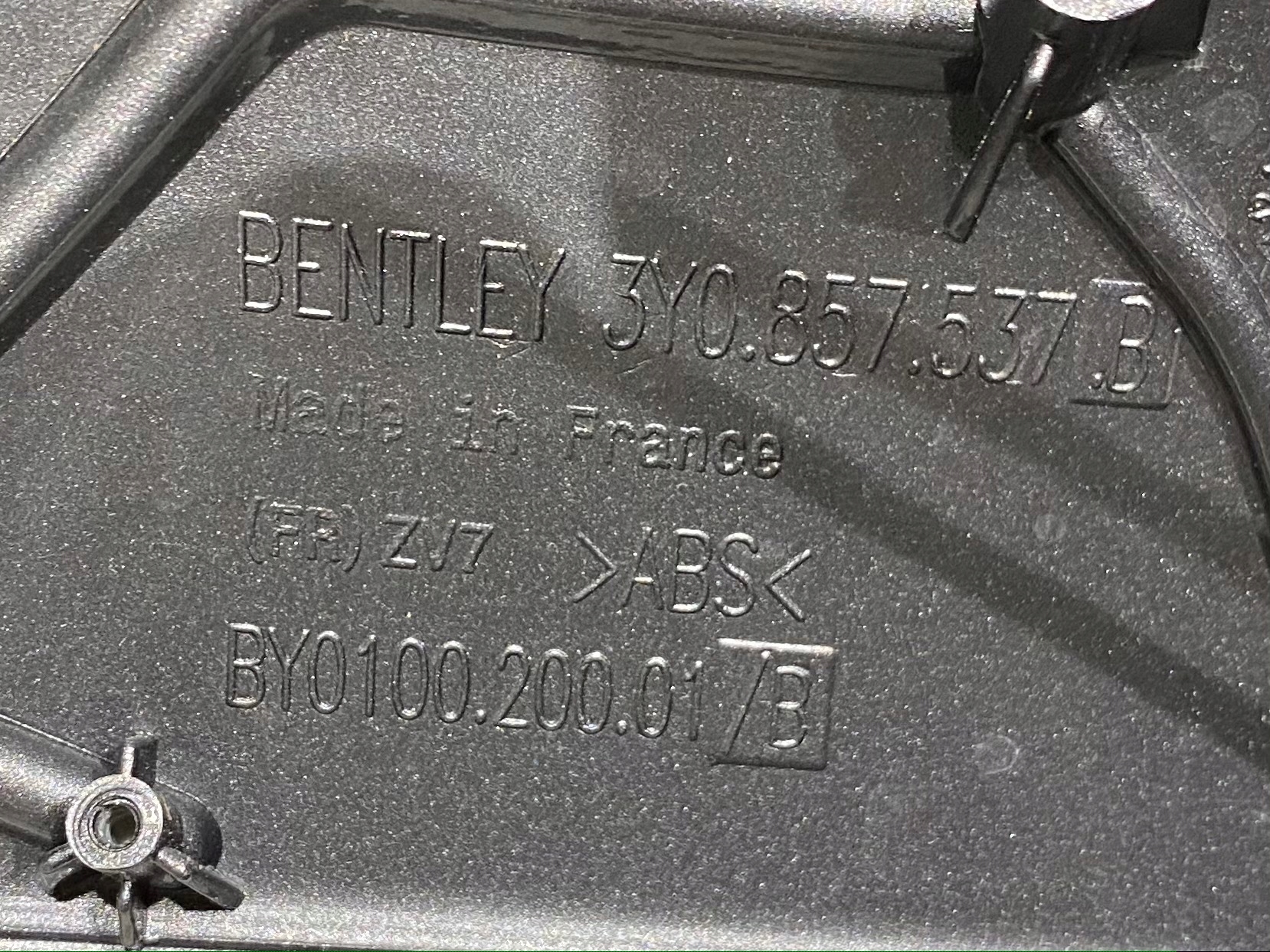 BENTLEY CONTIN GT GTC cover mirrors 3Y0857538B
