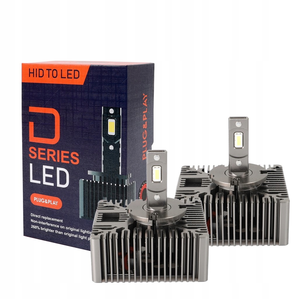 Žarovky Xenon D5S Led 6000K 35W Canbus Retrofit plug & play xenony horáky