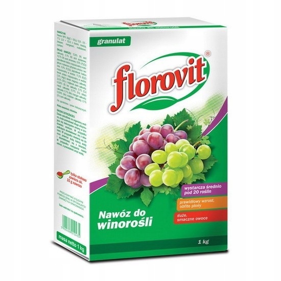 

Nawóz do winorośli 1 kg Florovit