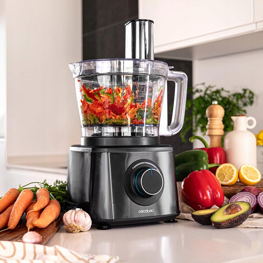 CECOTEC Robot Kuchenny Paprika 1300 2000W Stal 2 Prędkości — miniatura 3