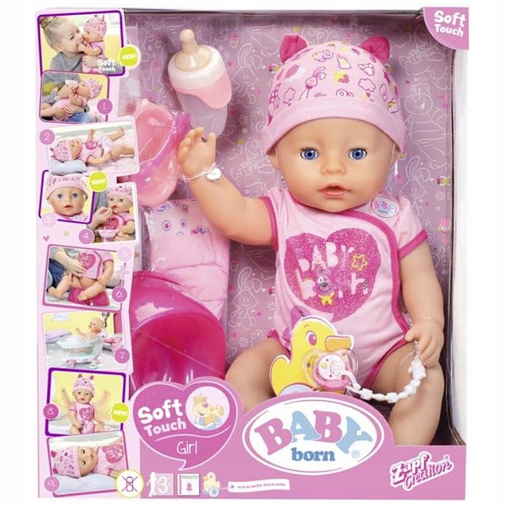

Baby Born Soft Lalka Interaktywna akcesoria 16718