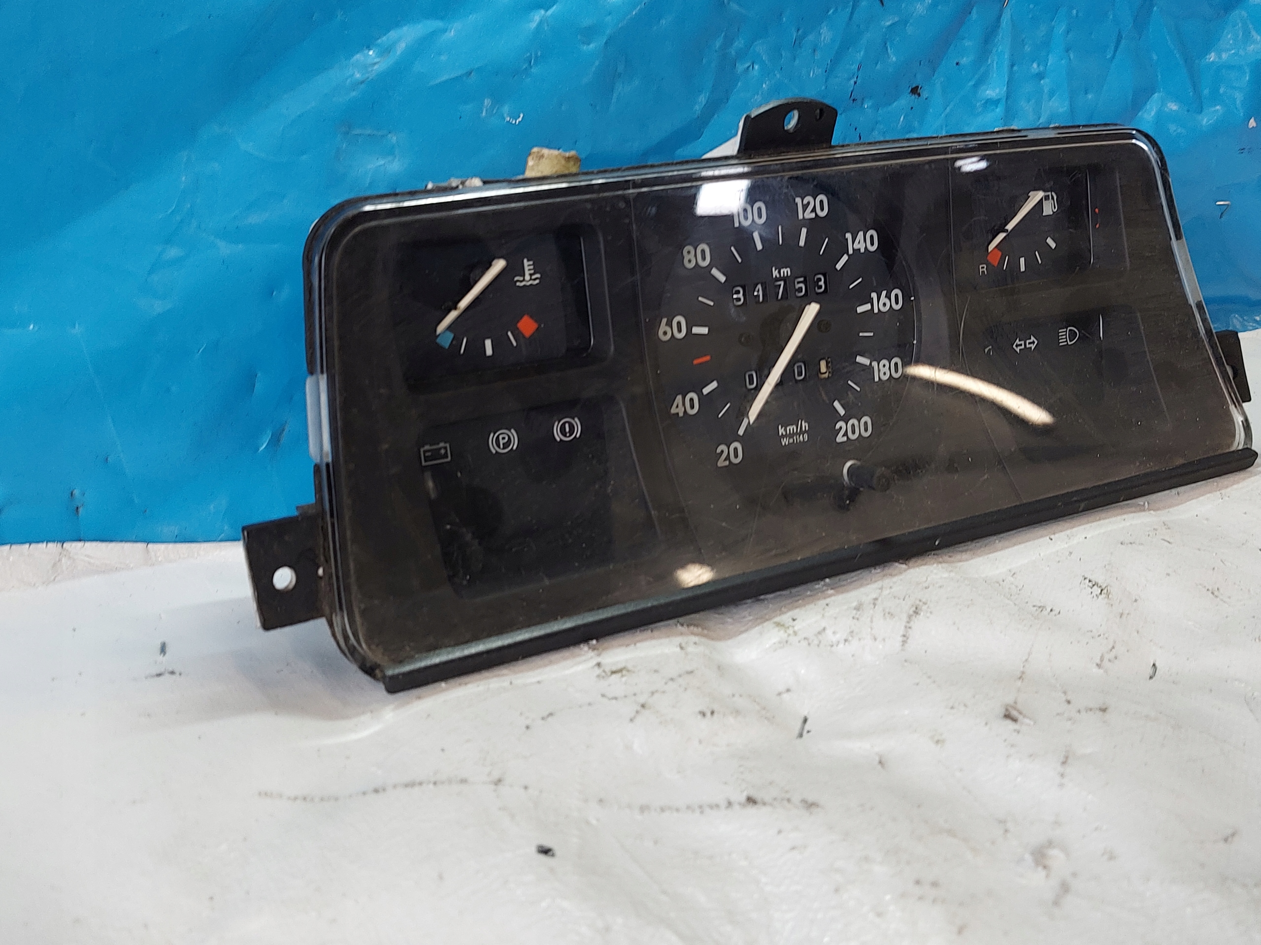 dials clock OPEL CORSA A 25064163