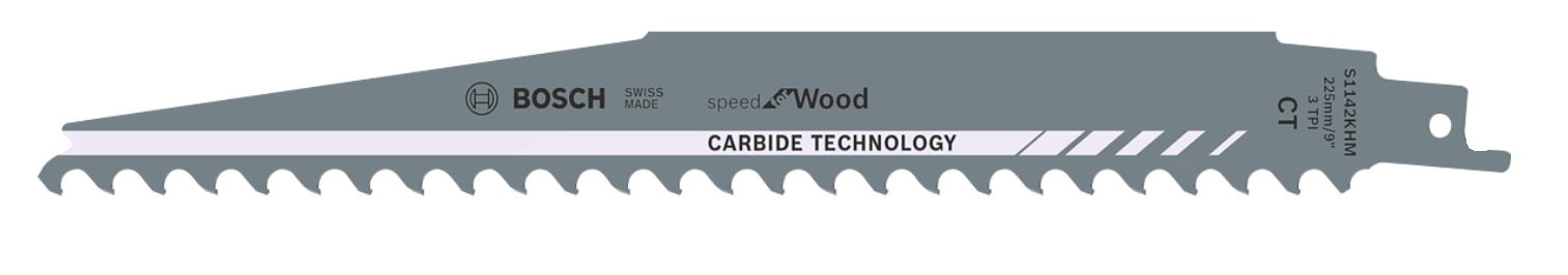 BOSCH Brzeszczot do piły szablastej S1142KHM drewn