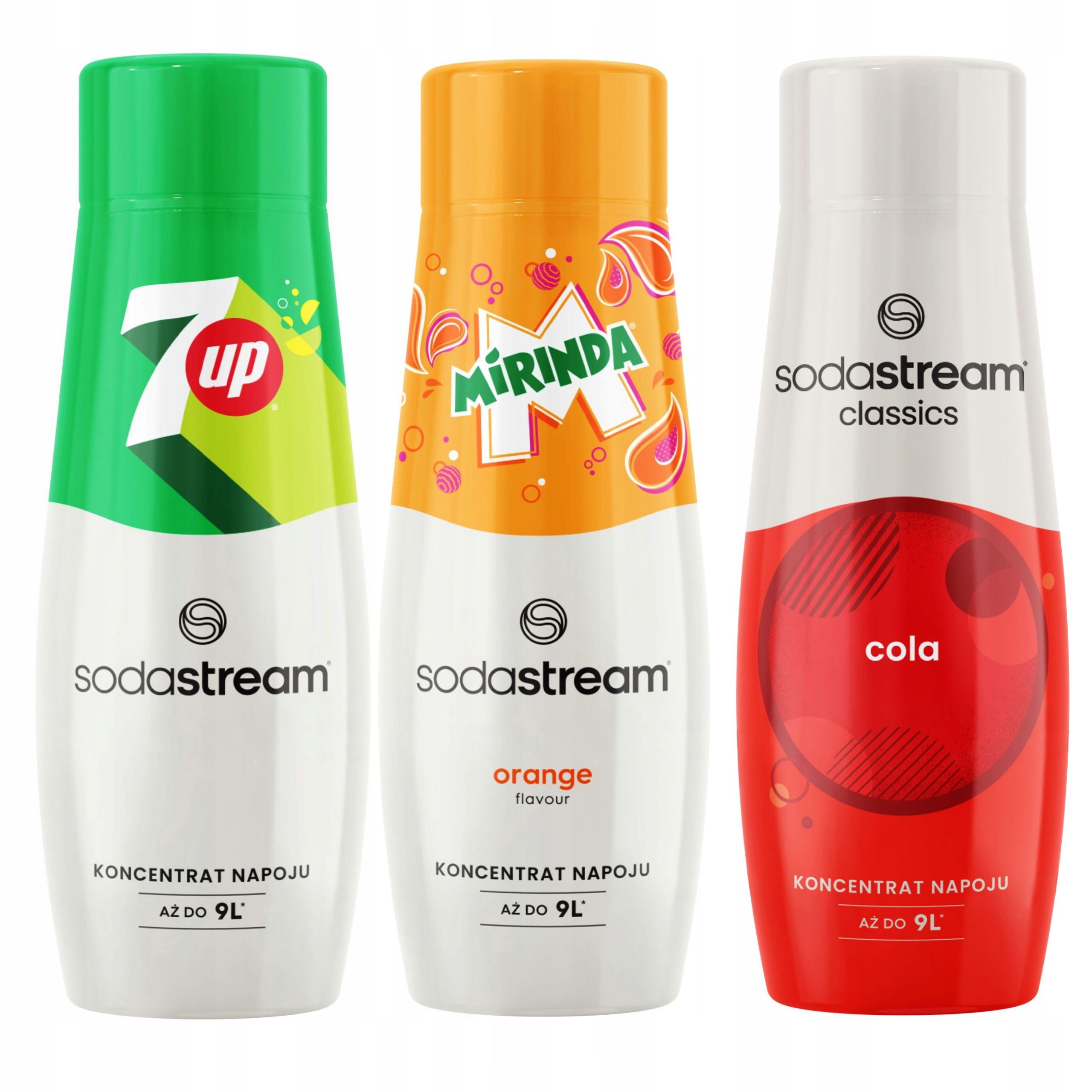 Sodastream Sada sirupů Cola 7UP Mirinda