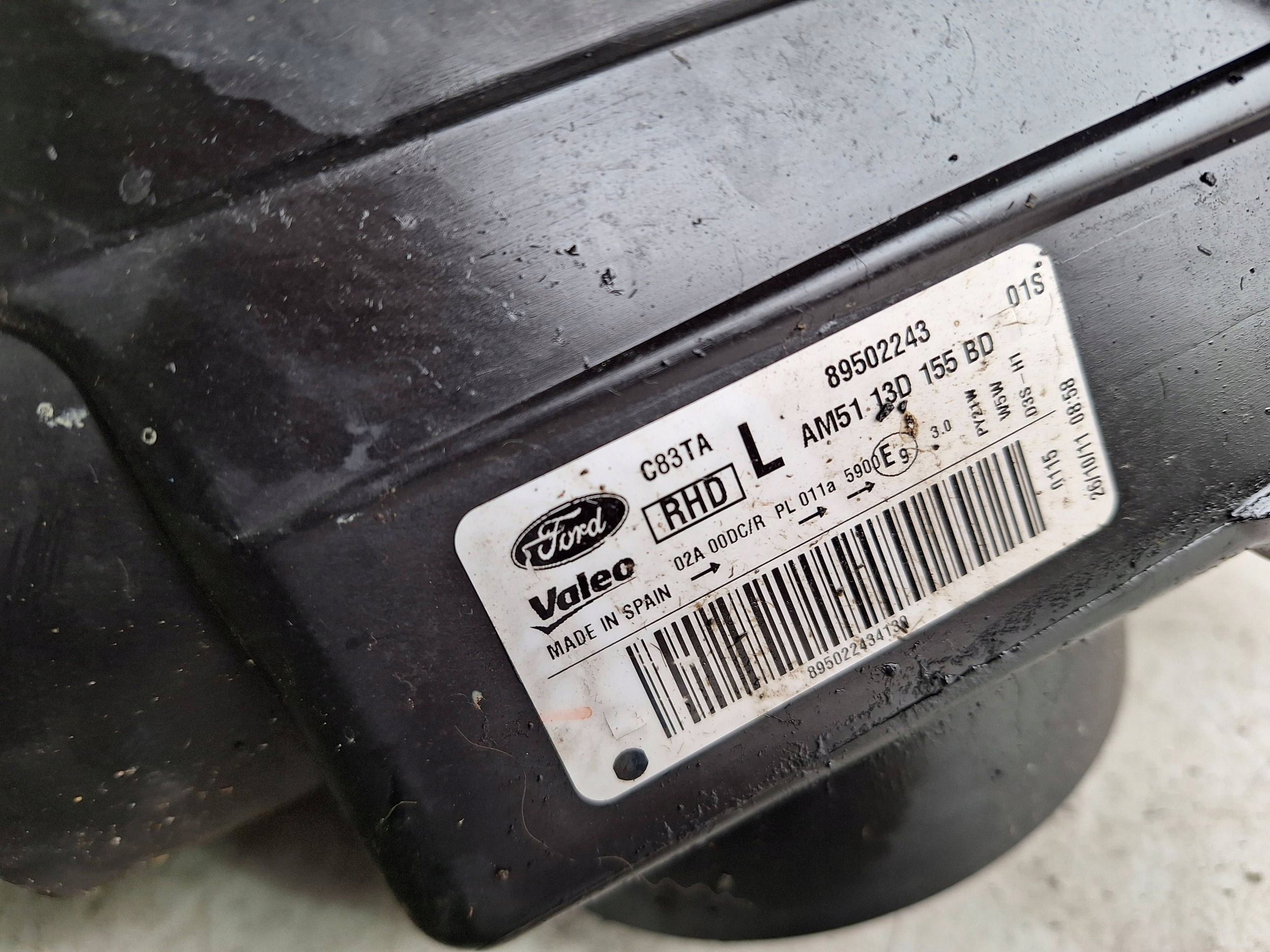 FORD C-MAX MK2 11-14 light left XENON UK-ANGLIK AM5-113D155-BD
