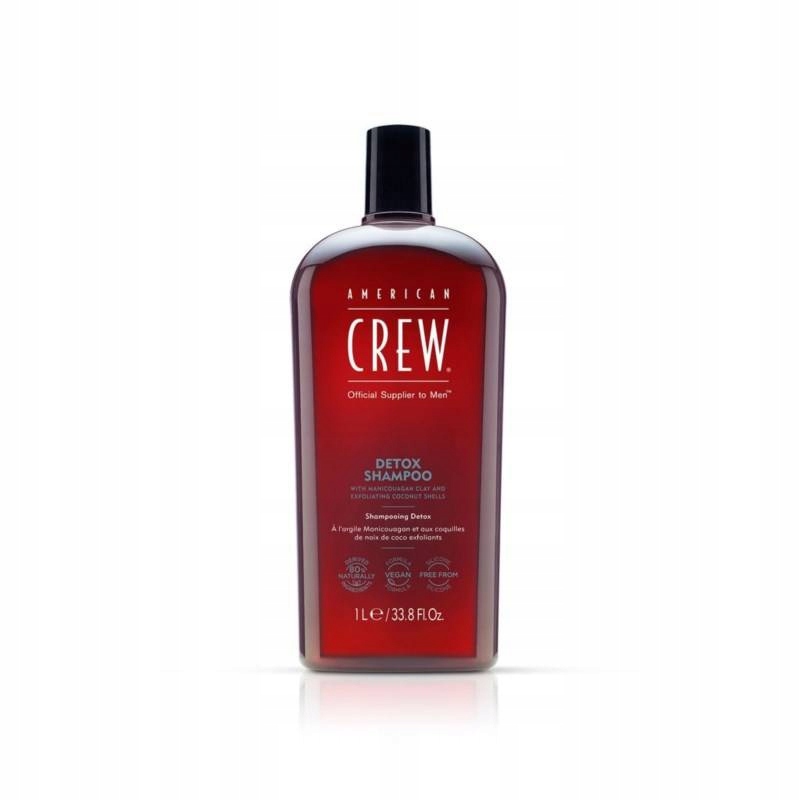 American Crew Detox Shampoo Šampon s peelingem 1000 ml