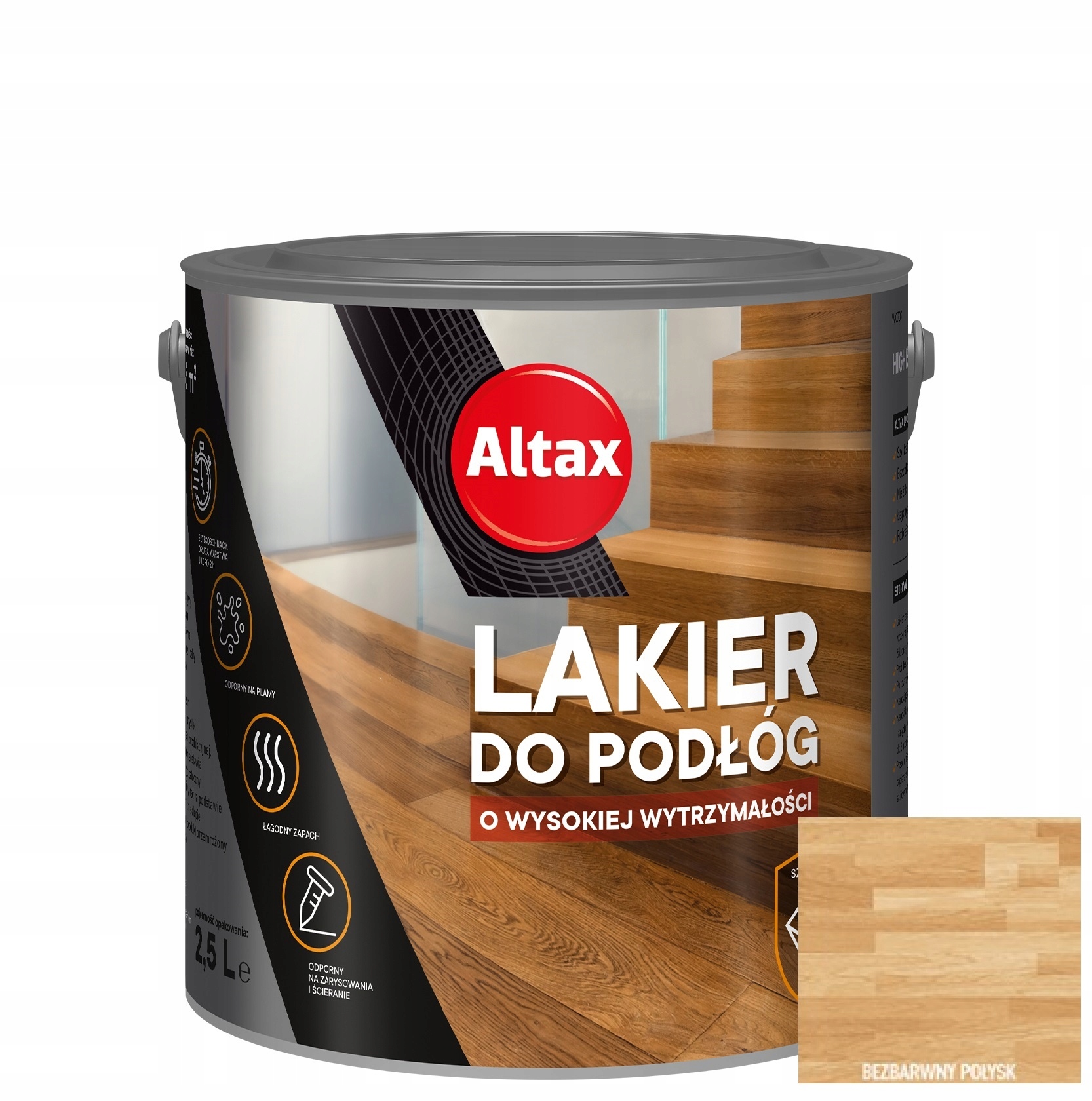 Altax Lak Na Podlahy 2,5 L Bezbarvý Lesk