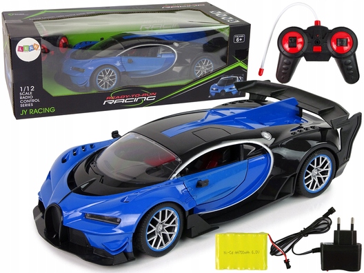 

Ogromne Auto Sportowe R/c 1:12 Pilot Akumulator