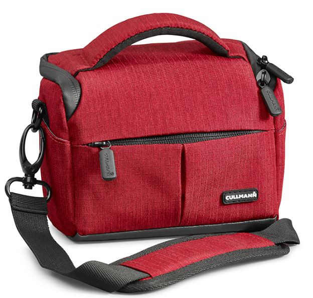 Torba na aparat fotograficzny Cullmann Malaga Vario 200 czerwona pojemna