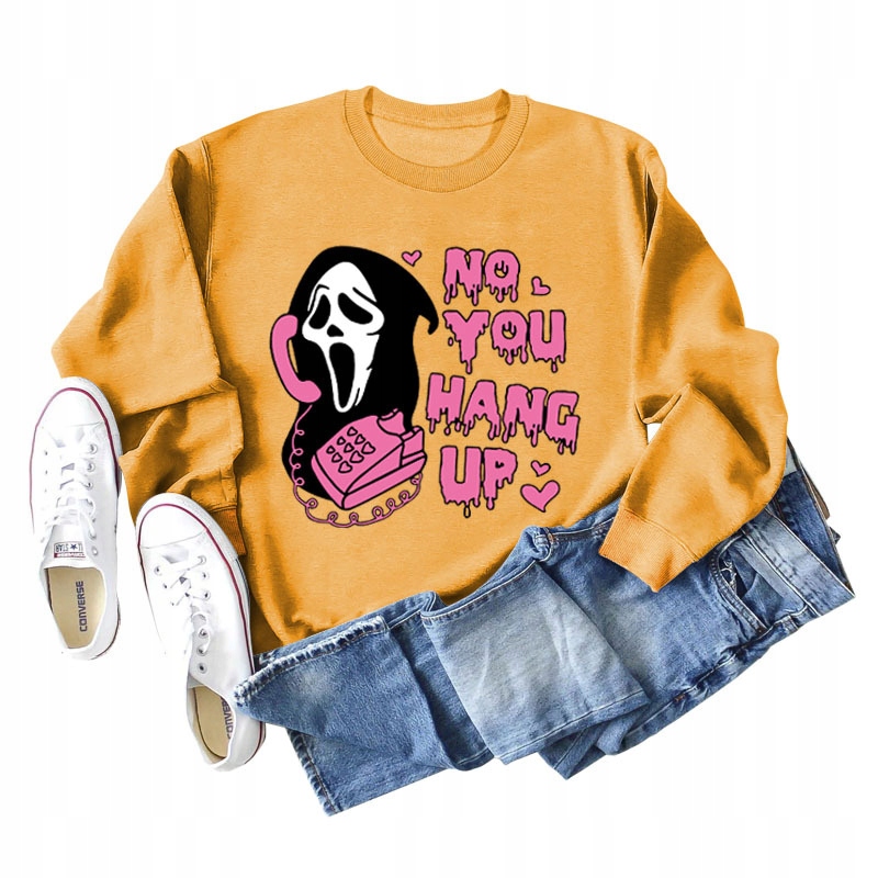 Top Halloween Elemental, dostępny w wielu kolorach Wzór dominujący mix wzorów