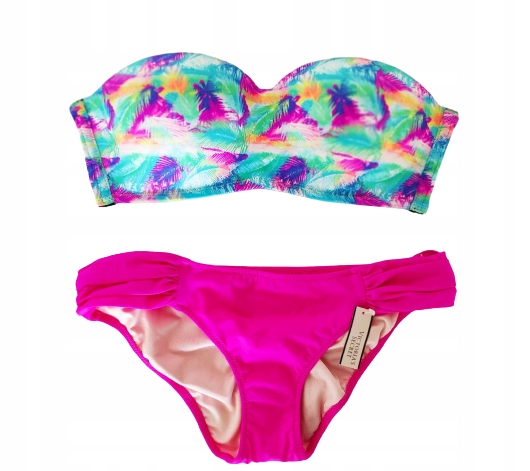 Victoria's Secret dámské dvoudílné plavky Bandeau S/xs