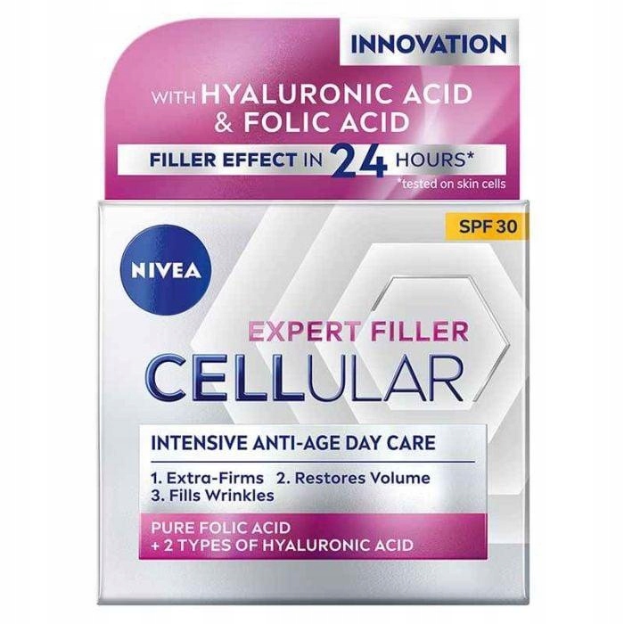 Nivea Cellular Expert Filler SPF30 denní krém proti vráskám 50 ml