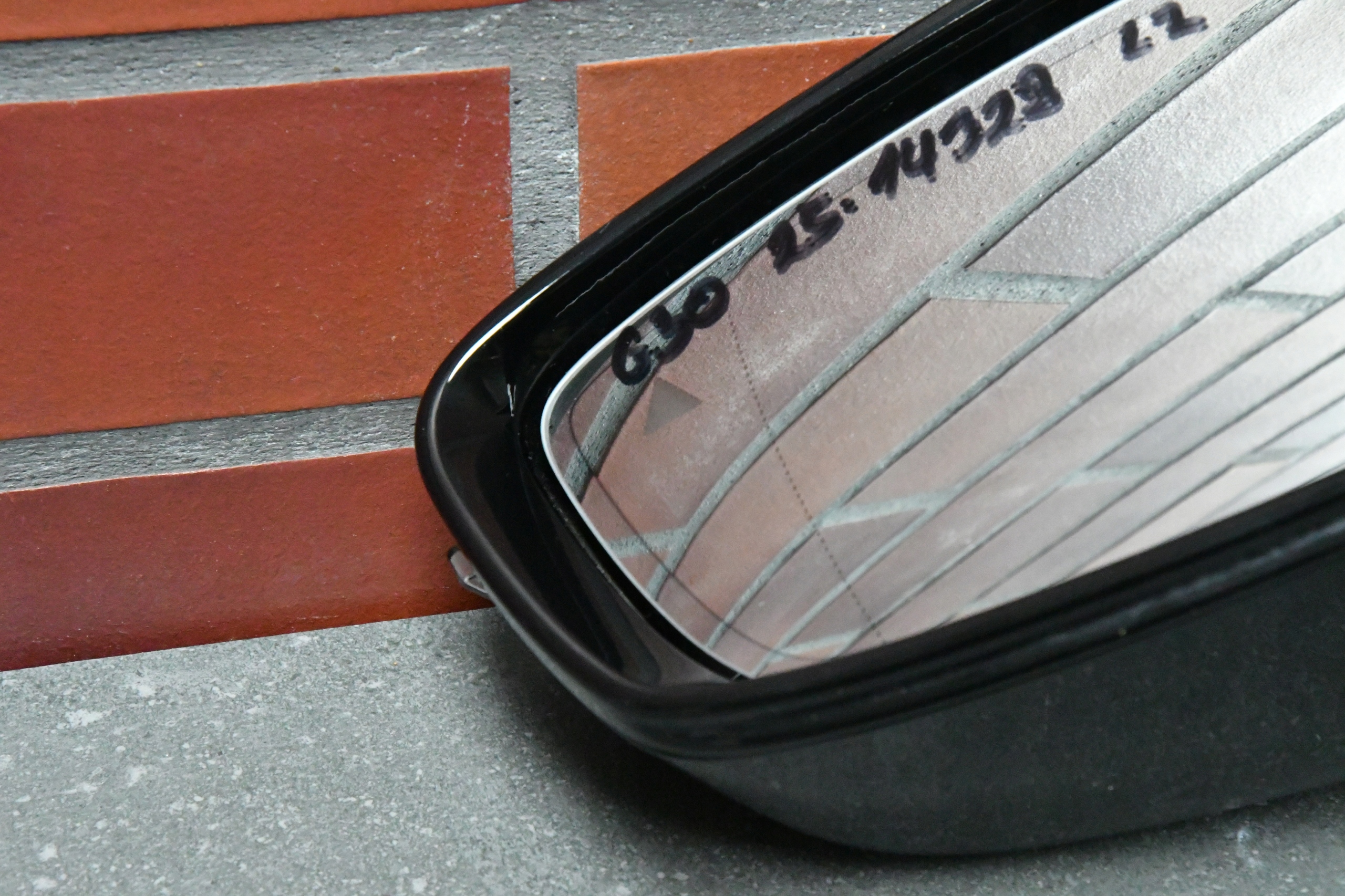 mirror left BMW 5 G30 G31 TROJKAT m-packet 416