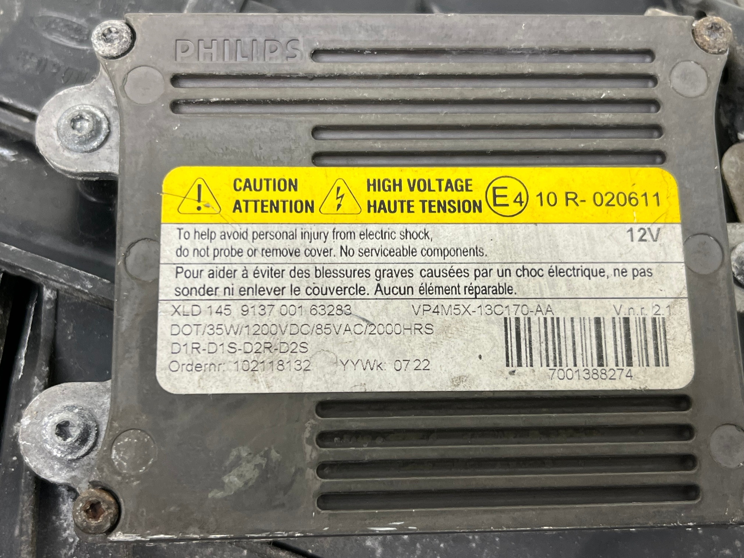 light right front FORD FOCUS MK2 4M51-13W029-NE