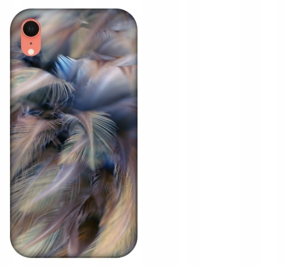 

Etui pokrowiec iPhone Xr Pióra kurczaka