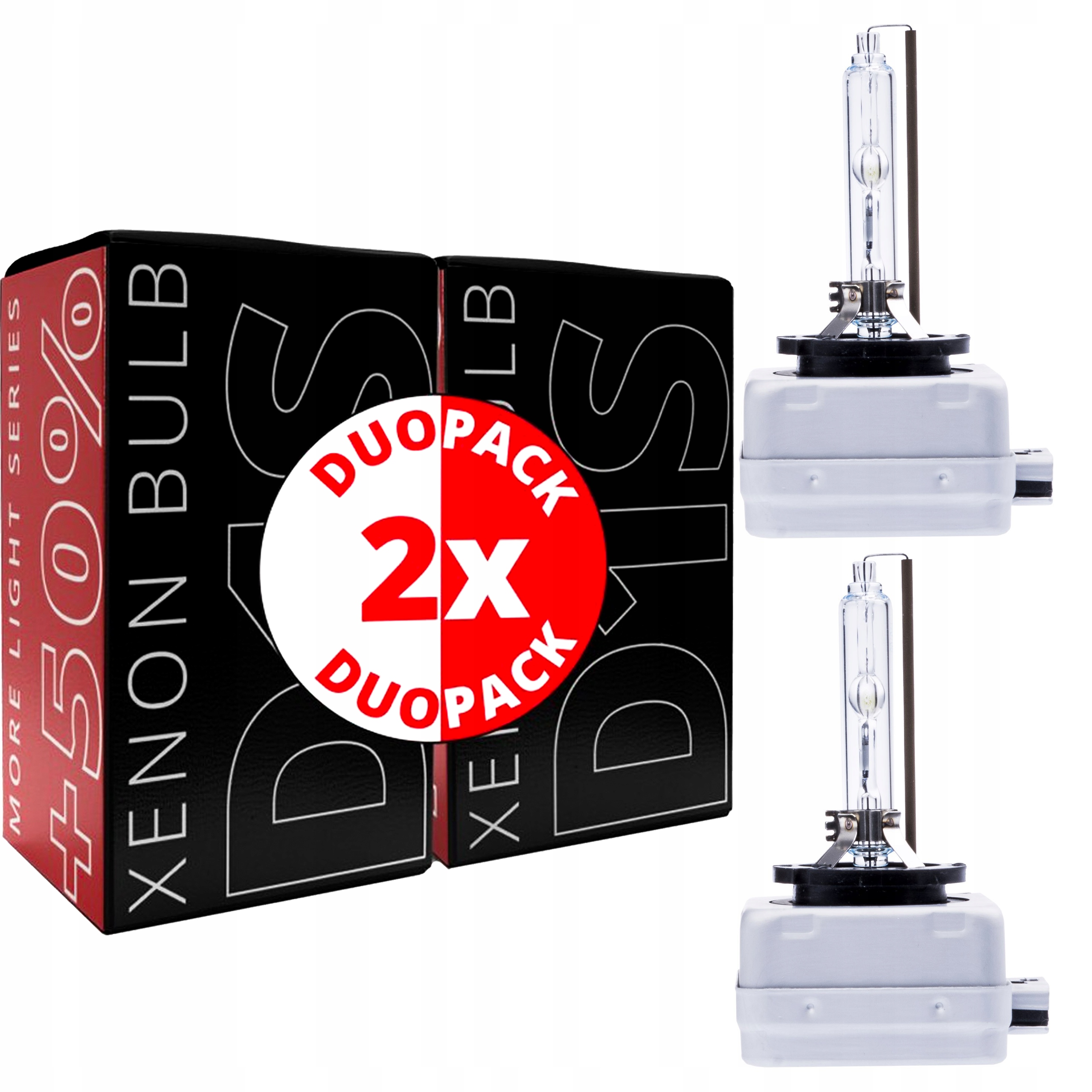 Žárovka Xenon D1S 4800K 35W 85V Duopack 2ks More Light +50%