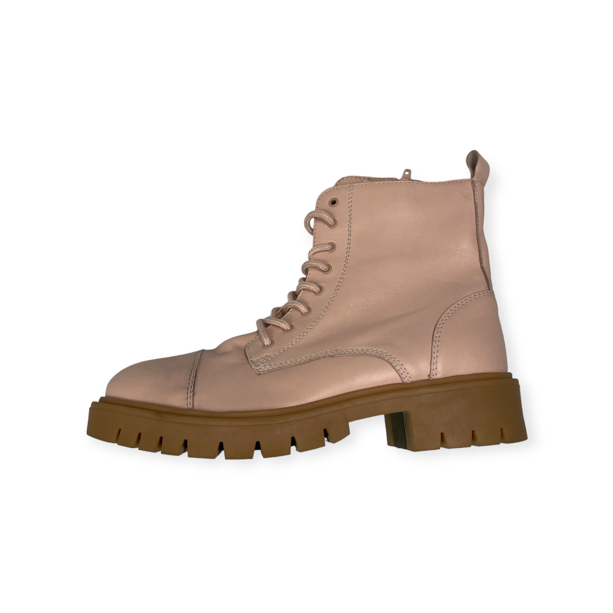 Dámské kotníkové boty nad kotník boty s růžovým zipem Aldo 40