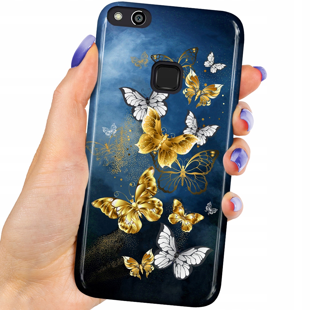 

Etui Motylki do Huawei P10 Lite Szkło