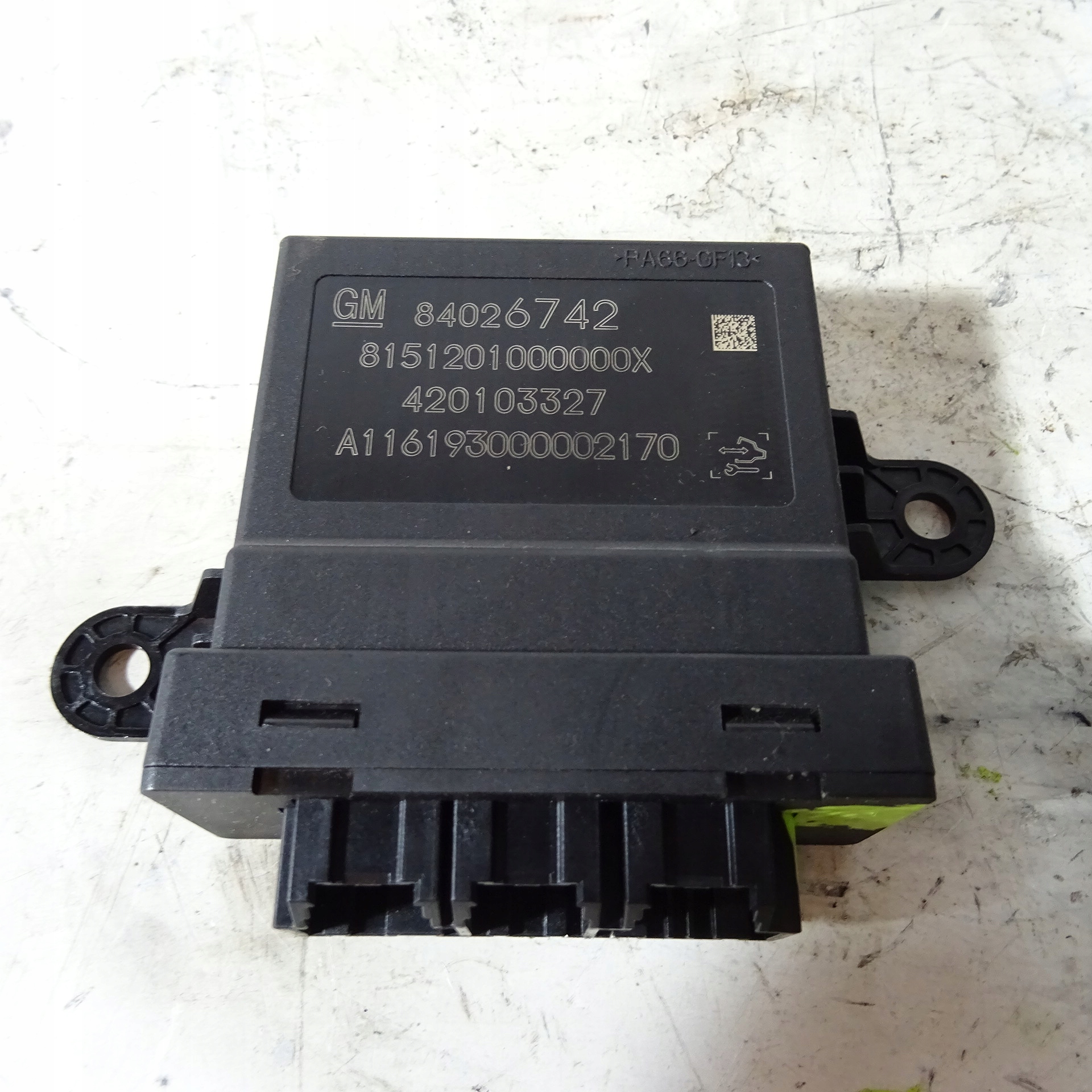 OPEL ASTRA K 5 modulo CZUJNIKOW parcheggio 84026742