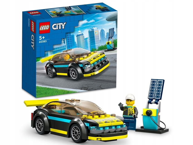 

Lego City Elektryczny samochód sportowy 60383