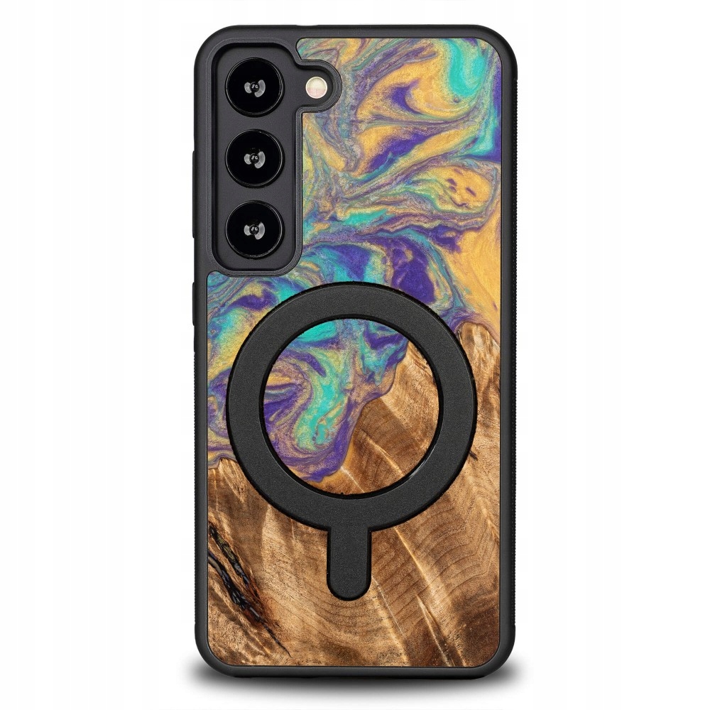 Pouzdro Bewood Unique pro Samsung Galaxy S23 Planety Merkur s MagSafe