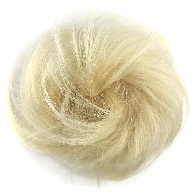 Doczepiany Kok na gumce Włosy 100% Naturalne różne