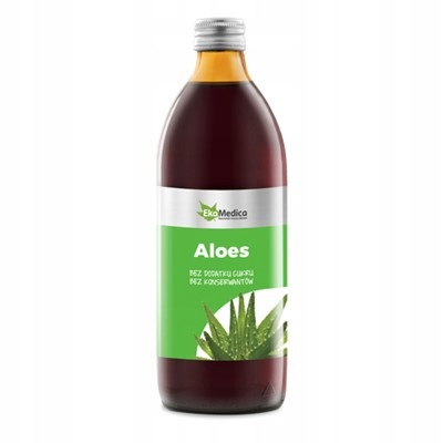 

EkaMedica Naturalny Sok z aloesu 0,5l Bez cukru