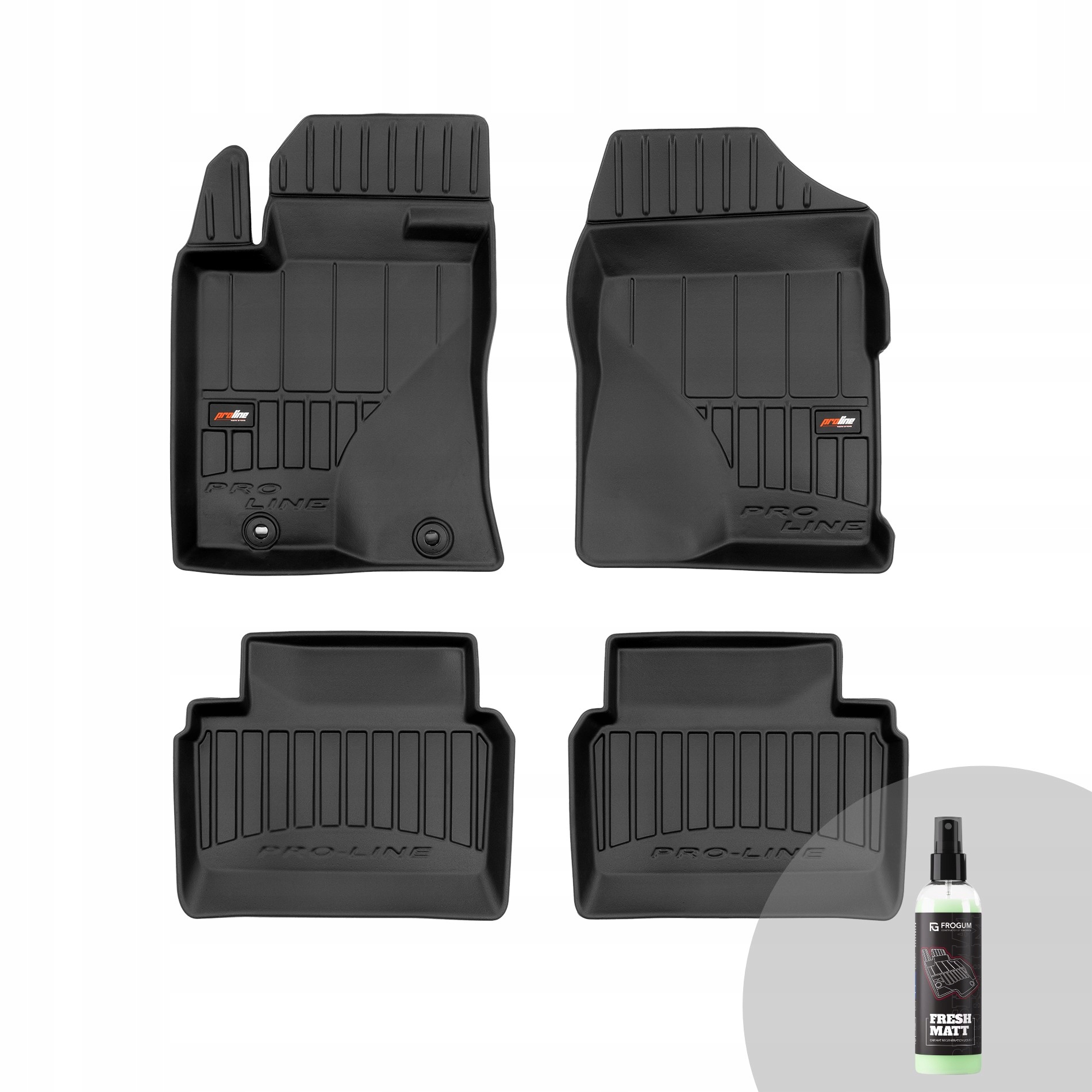Frogum 3D autokoberce pro Toyota Avensis II 2003-2009 střed