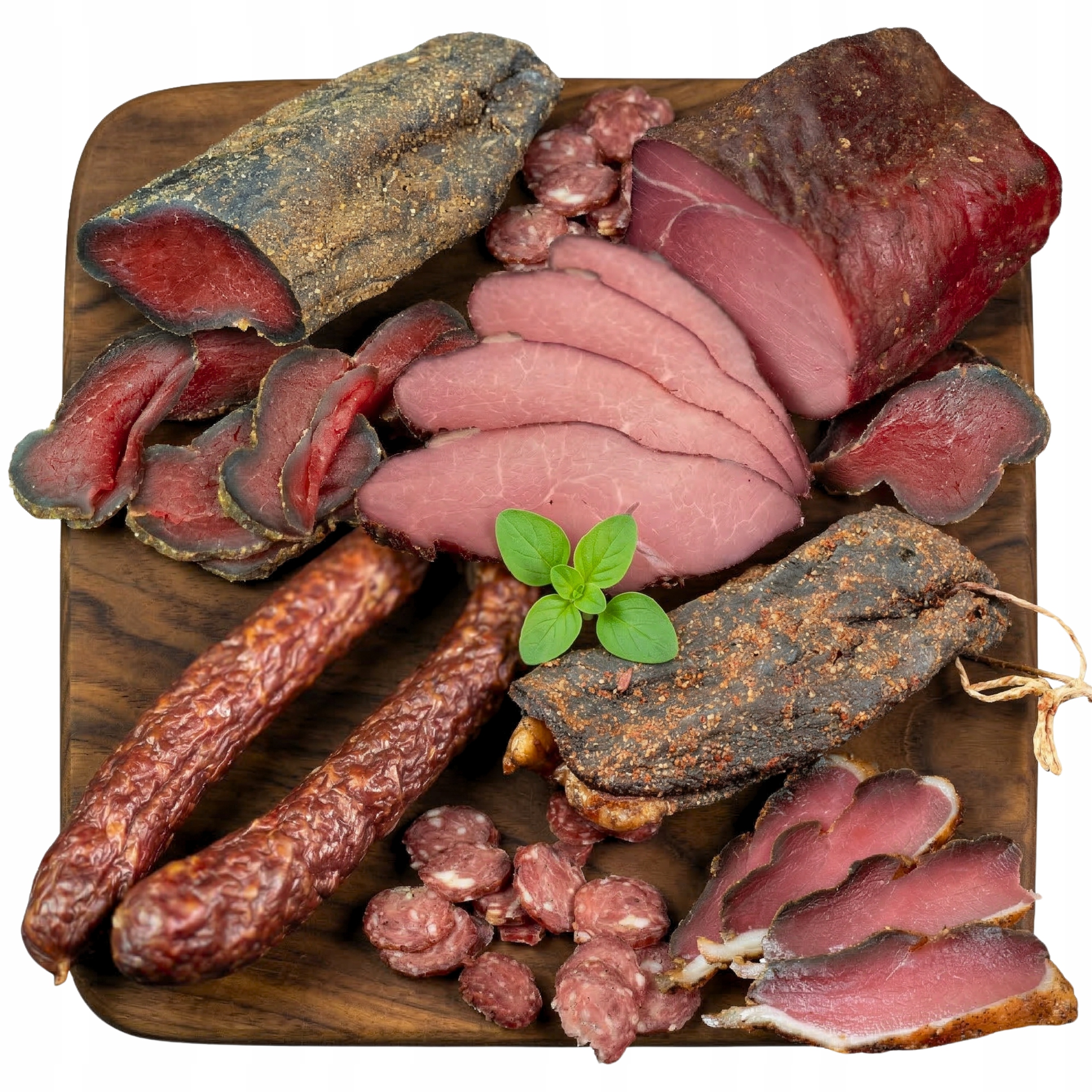 Levně Sada uzenin ze zvěřiny, šunka z divokého jelena, zvěřina, balíček 0,63 kg