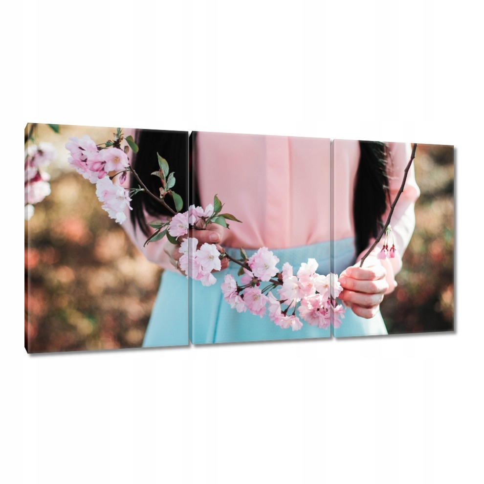 

Obrazy 120x60 Kwitnąca wiśnia Japonka
