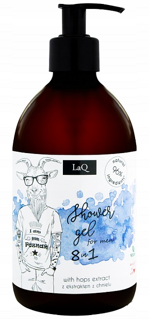 

LaQ Żel pod prysznic męski 8 w 1 Kozioł 500ml