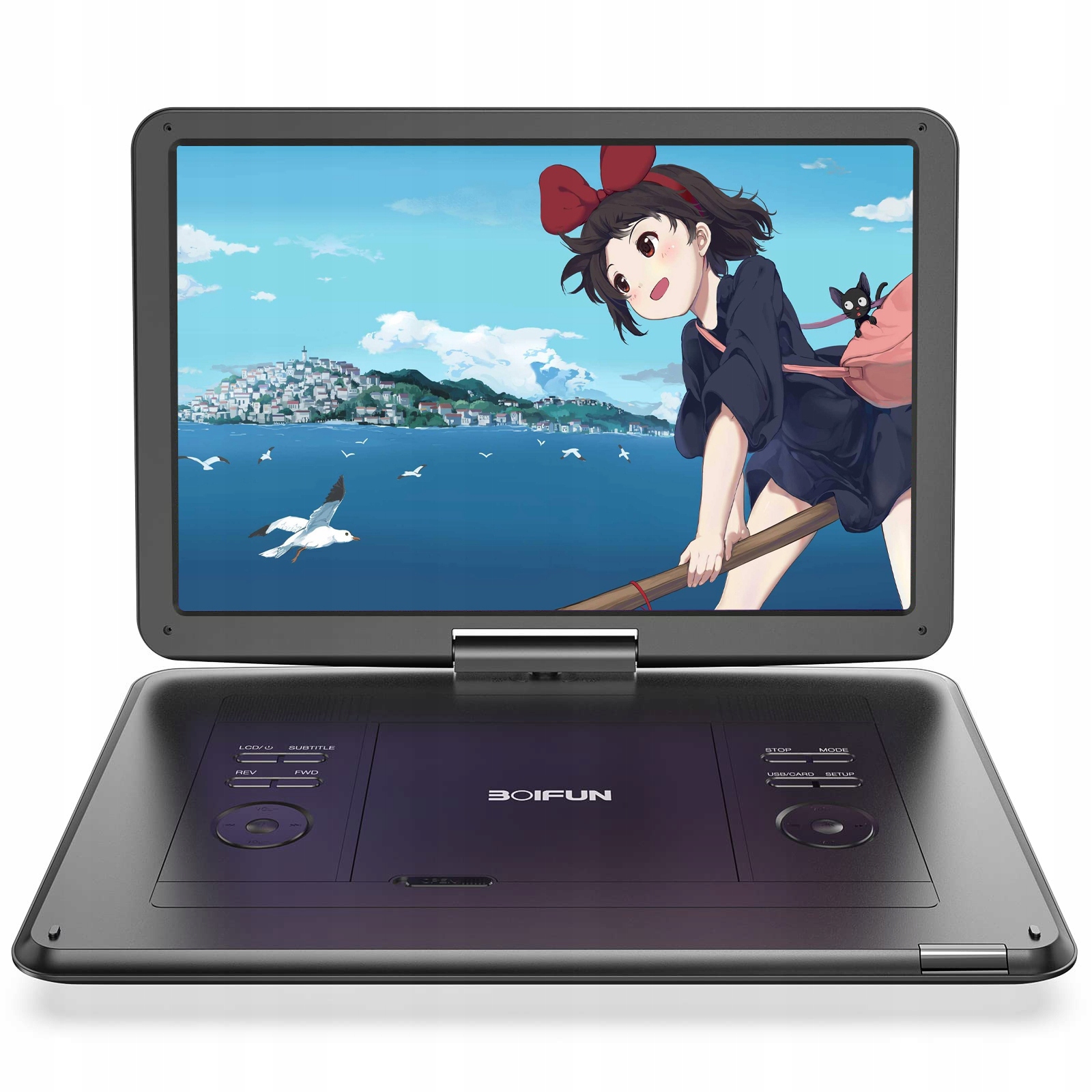 17.5" PRZENOŚNY ODTWARZACZ DVD KONSOLA GIER VIDEO